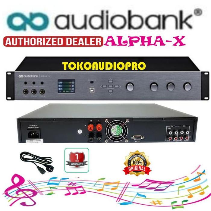 Ampli Audiobank Alpha X Karaoke Amplifier Original Co