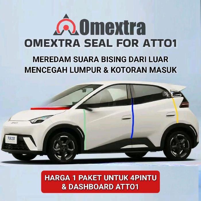 ATTO1 Seal Pintu Karet Peredam Suara Pintu BYD Atto 1 Karet Seal Pintu Atto1 Dashboard Seal Pintu