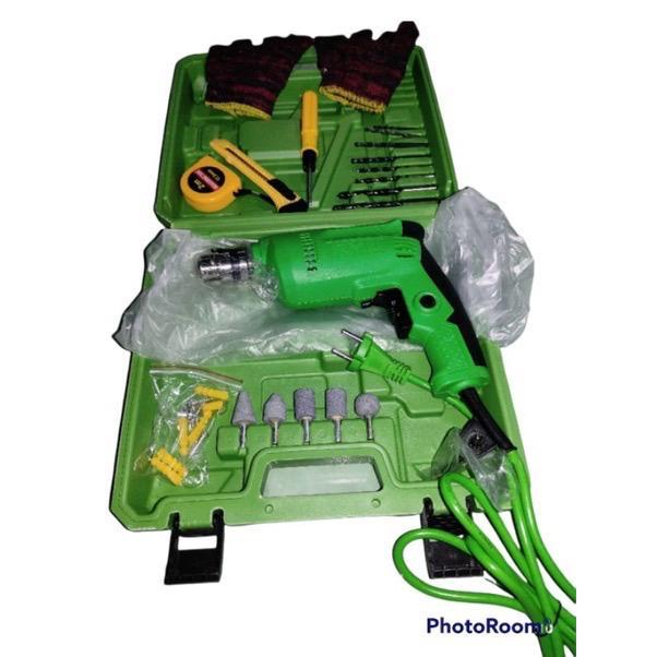 Ryu Impact Drill Pake Koper 10Mm Set 22Pc / Bor Set / Mesin Bor 10Mm