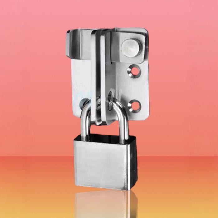 Grendel overpal gembok kunci slot / overpal pintu geser stenlis