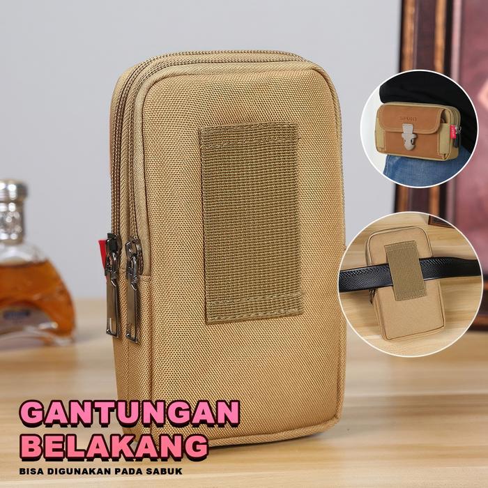 Tas Handphone Pria Dompet Hp Mini Simple Dompet Pria Fashion New Collection -Lw-39