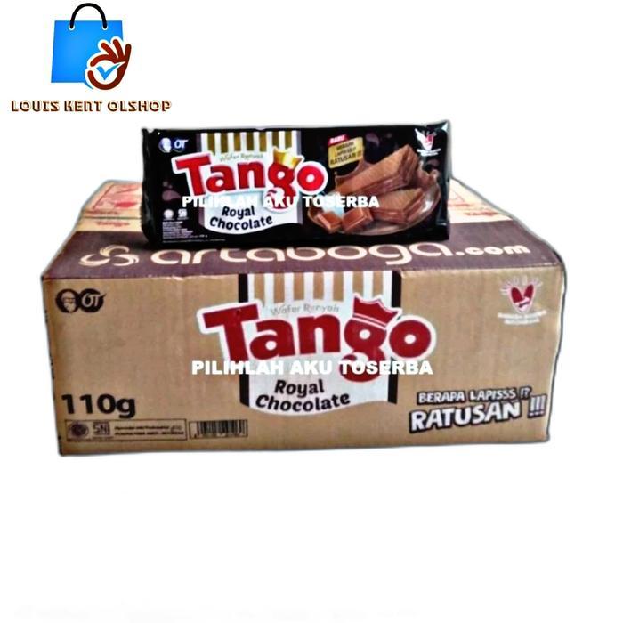 Wafer Tango Coklat 1 Dus Terbaik