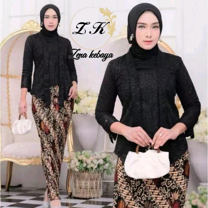 Setelan Dan Atasan Kebaya Kutubaru Kebaya Modern Brokat Kebaya Wisuda Rok Prisket Baju Kebaya Pesta