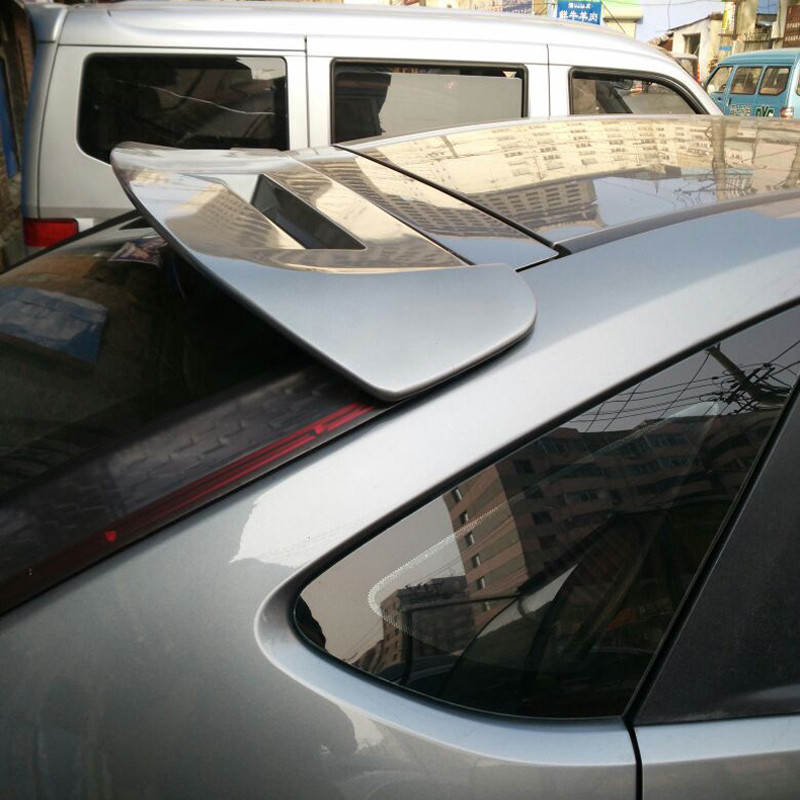 For Ford Focus Spoiler High Quality Abs Material Car Rear Wing Primer Color Rear Spoiler For Ford
