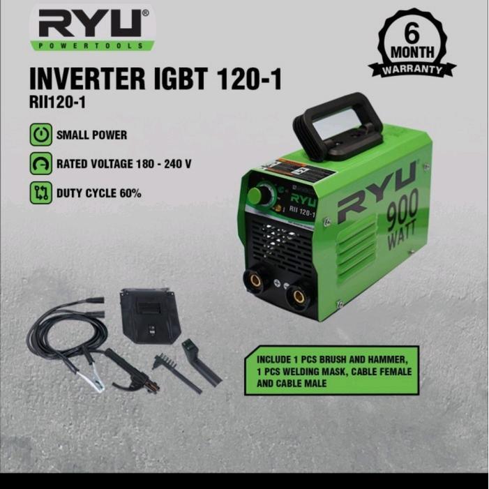 mesin las ryu 900 watt 120a,