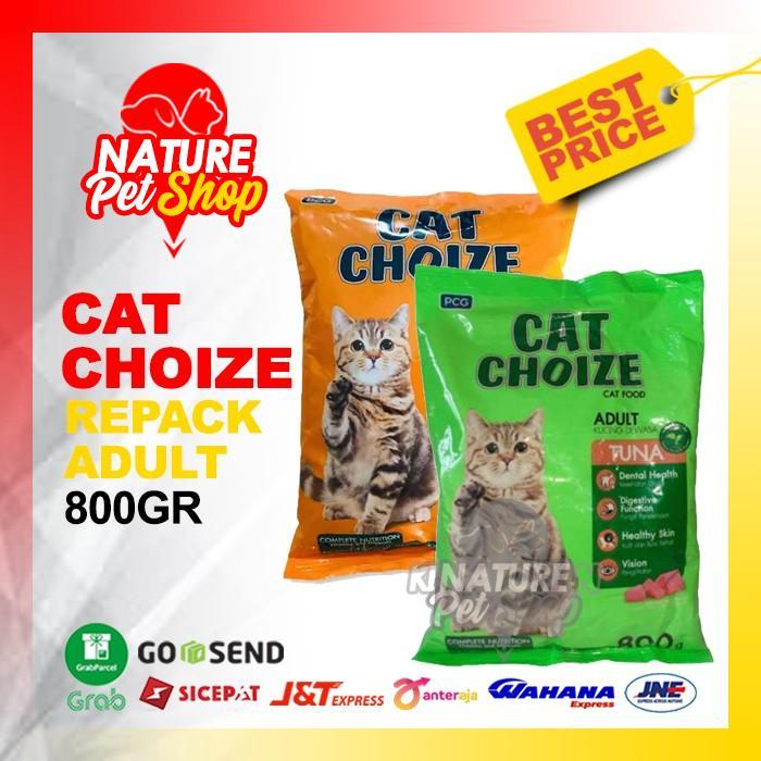 CAT CHOICE 800G REPACK ADULT MAKANAN KUCING CAT CHOICE
