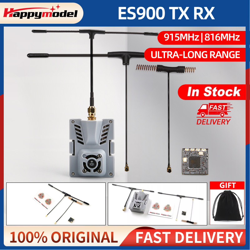 Happyel Es900Tx Ule 915/868Mhz Elrs Tx Es900Rx Recer For Rc Fpv Tx16S Drone