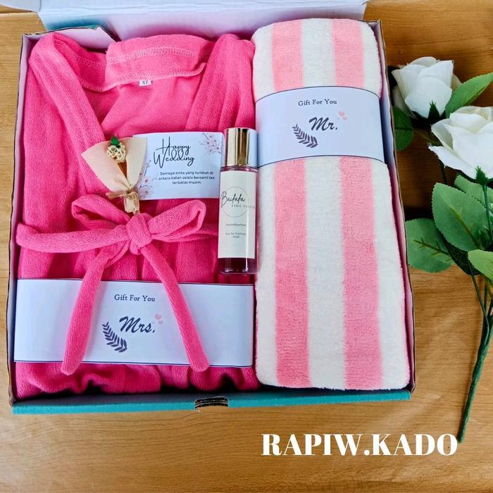 Hampers Handuk Kimono Handuk Seserahan Kimono Set Kado Wedding Kimono PremiumHampers Pernikahan Tbk