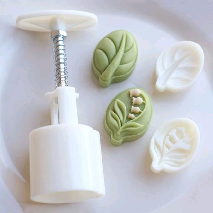 Cetakan Cookies / Angku Nastar - Bentuk Daun // Cetakan Kue Ku Kukis Bentuk Daun