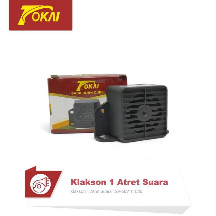 Klakson atret backup alarm Mundur Truk/bus 12-48 Volt 1 Suara, Waterproof