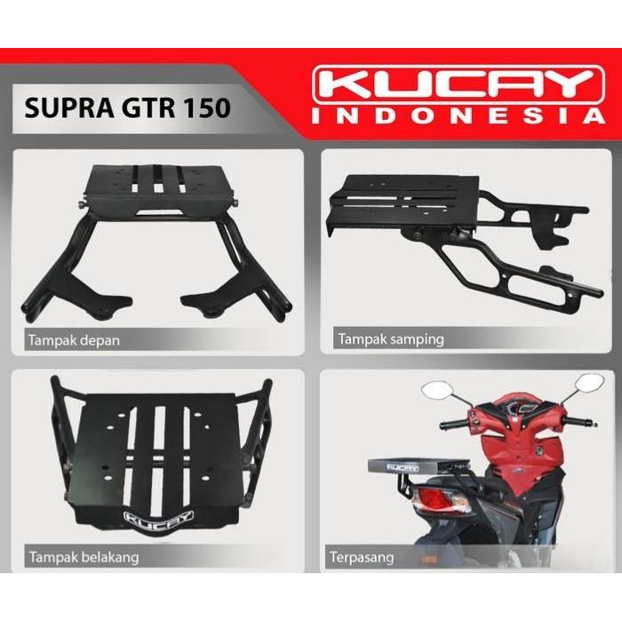 Breket Bracket Kucay Dudukan Box Motor Supra Gtr 150 Kucay
