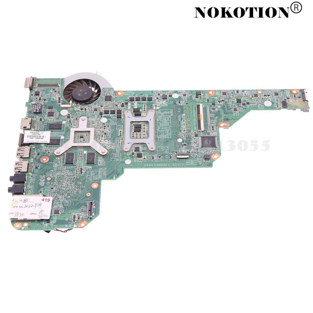 680570-001 680570-501 For HP Pavilion G4 G4-2000 G6 G6-2000 G7 G7-2000 Laptop Motherboard HD7670M
