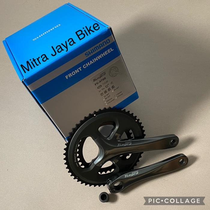 Crank Set Gear Shimano Tiagra FC 4700 52-36T Tanpa BB