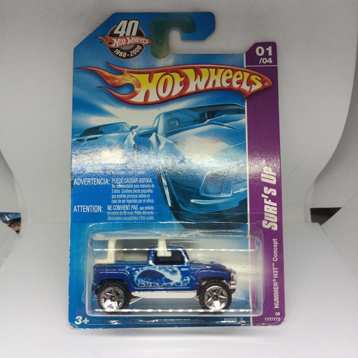 HOTWHEELS HUMMER H3T CONCEPT BIRU