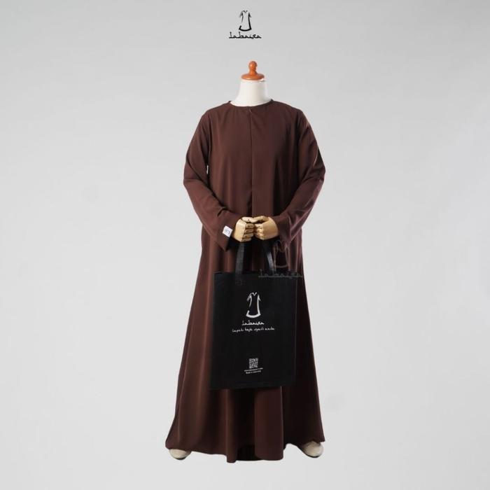 Gamis Abaya Wolfis LABASA - Khalila Series - Model Simpel Elegan