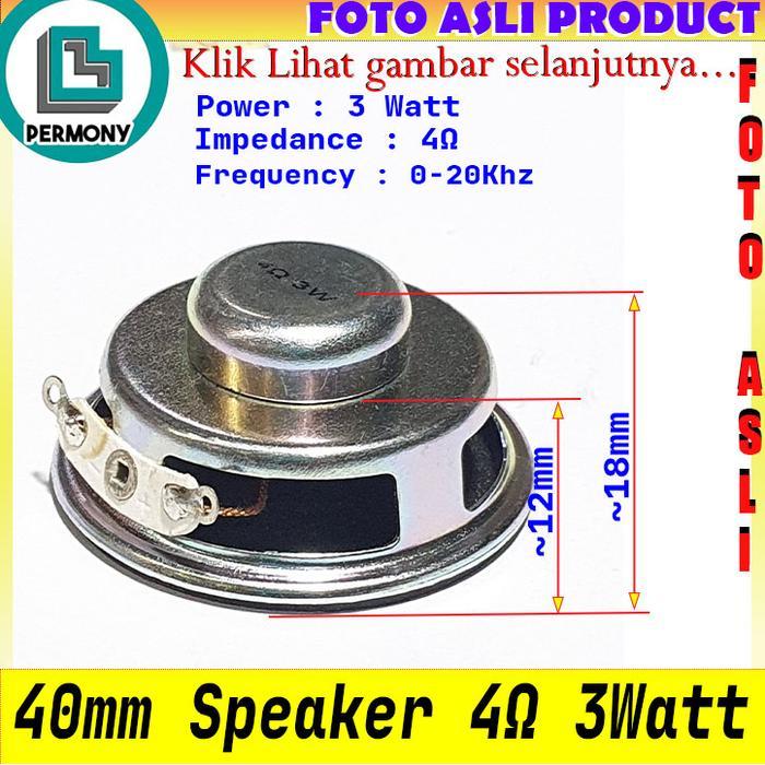 "New" Speaker 4 Ohm 3W 5W Sepiker 3 5 Watt 4Ohm