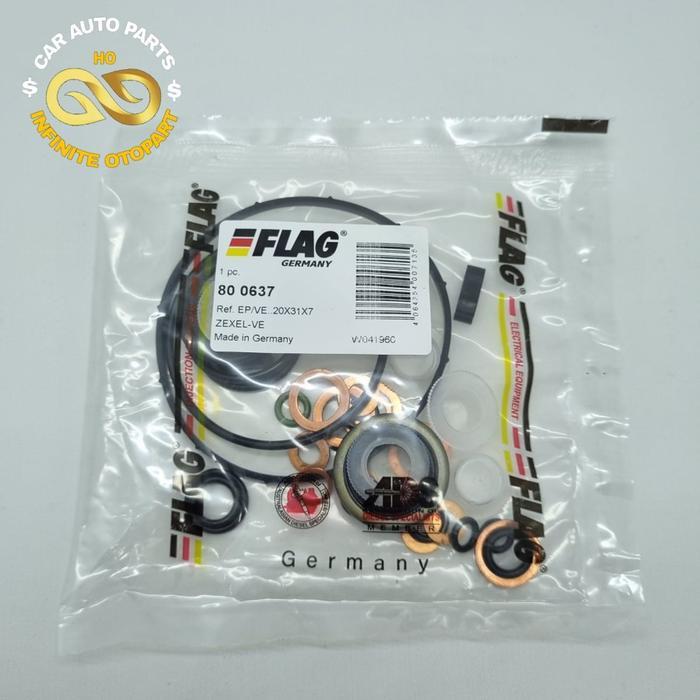 PACKING PAKING SEAL KIT BOSH PUMP BOSPOM L300 KUDA DIESEL PANTHER FORD RANGER GERMAN 80-0637 FLAG