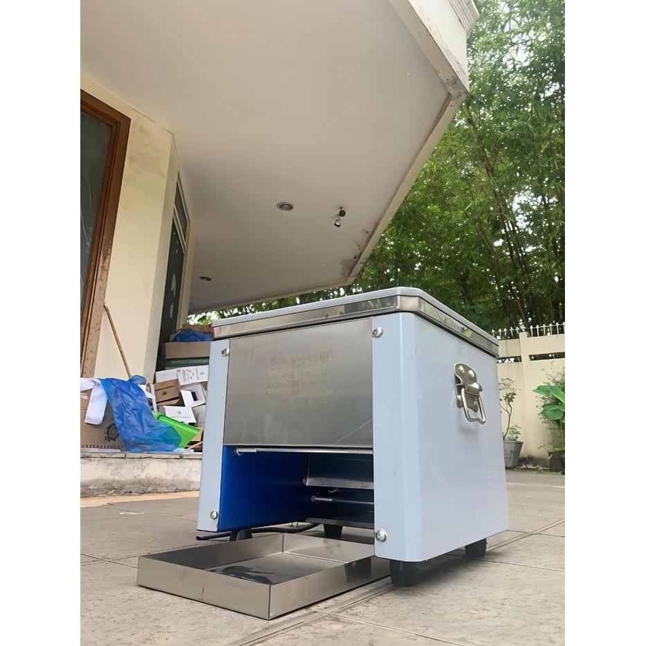 Langsung Diproses Maxpump Ly-850A Mesin Pemotong / Pengiris Daging Dan Sayuran Bahan Stainless