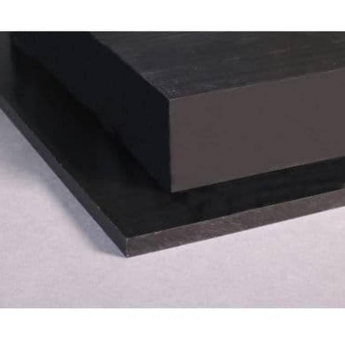 Nylon PE hitam lembaran 12mm x 20 x 20 cm polyethylene PE sheet