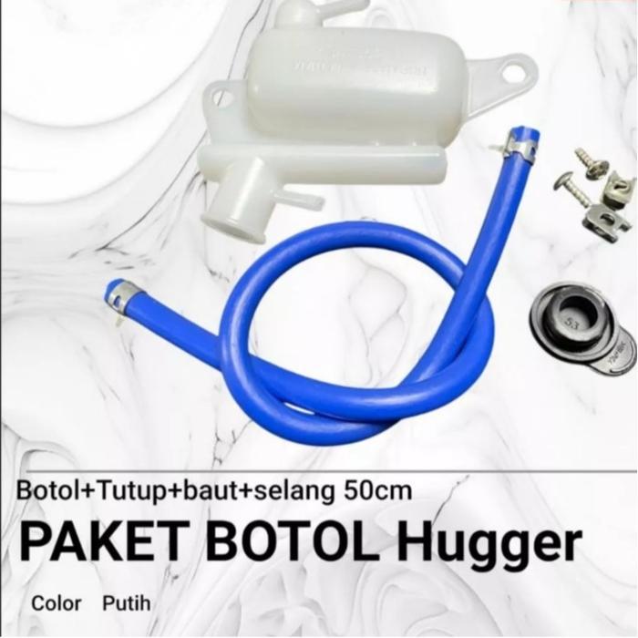 TABUNG RESERVOIR (PUTIH) Botol Reservoir Radiator untuk Hugger VARIO/TABUNG AIR RADIATOR/TABUNG