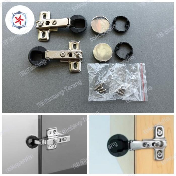 ENGSEL SENDOK LURUS PINTU LEMARI ETALASE KACA