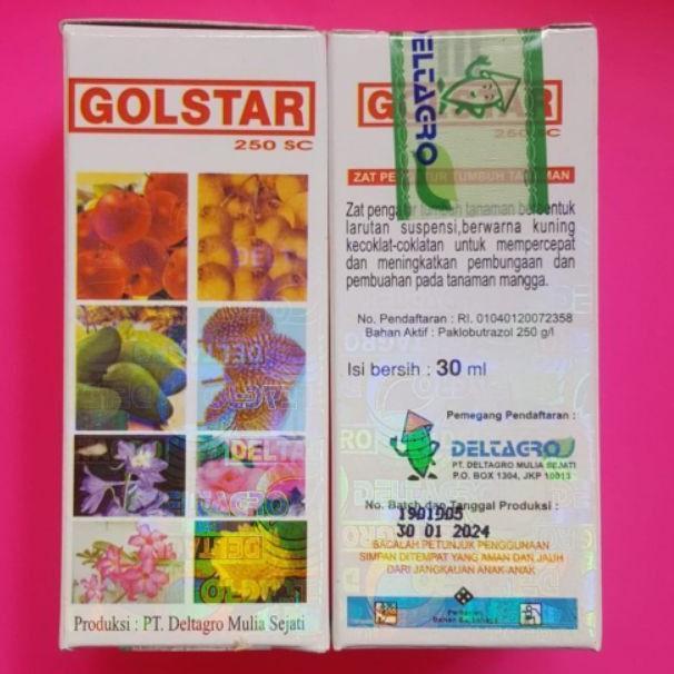 GOLSTAR 250SC 30ML ZPT Pupuk Perangsang Pertumbuhan Buah