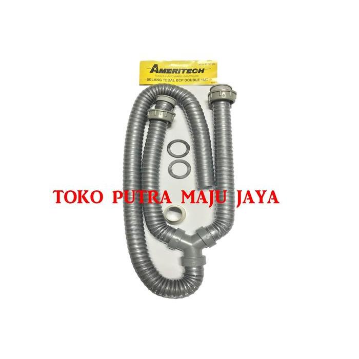 Selang Pembuangan BCP Double / Bak Cuci Piring / Afur Sink / Ameritech