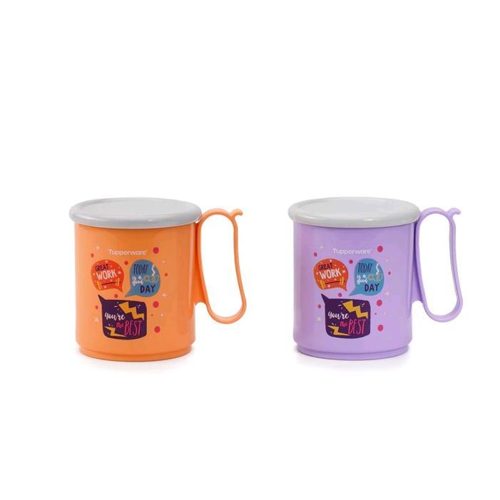 JUMBO MUG (WARNA BARU) TUPPERWARE / GELAS / CANGKIR