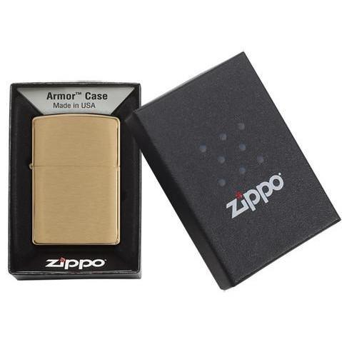 ZIPPO ARMOR BRUSHED BRASS