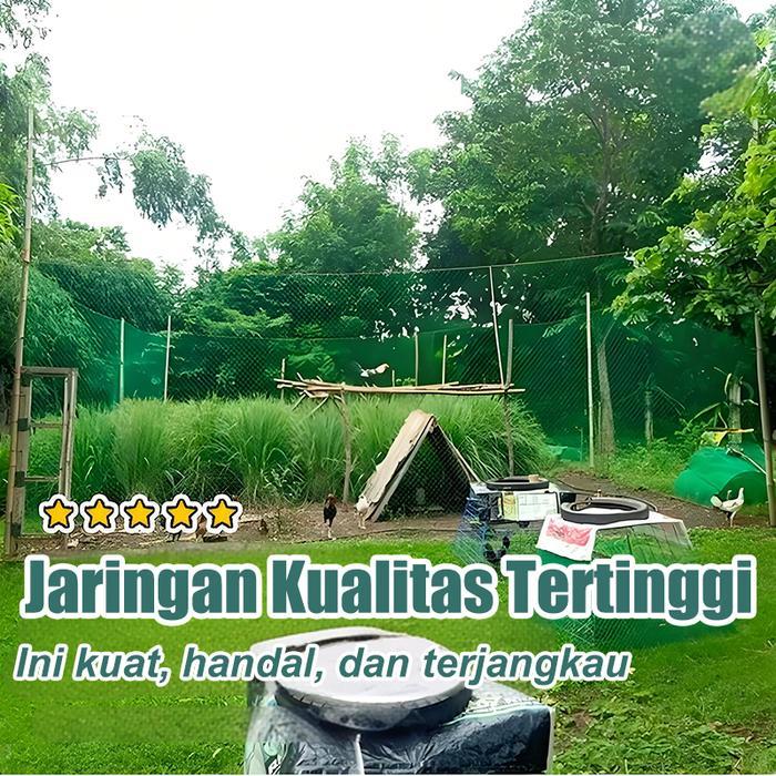 JARING BURUNG KECIL 2 INCH PANJANG 25 2.5 /2.5 X 50METER JARING BURUNG EMPRIT BURUNG PIPIT JARING