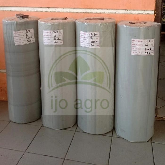 [] plastik mulsa murah hitam perak 1 roll lebar 1,2 m panjang 500 m