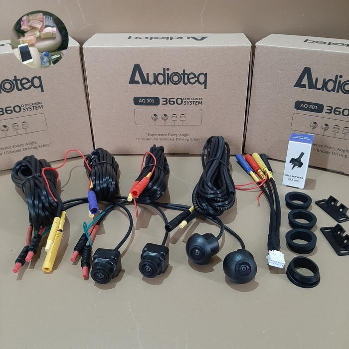 REAR CAMERA 360 DERAJAT UNIVERSAL KAMERA PARKIR MOBIL 360 DERAJAT