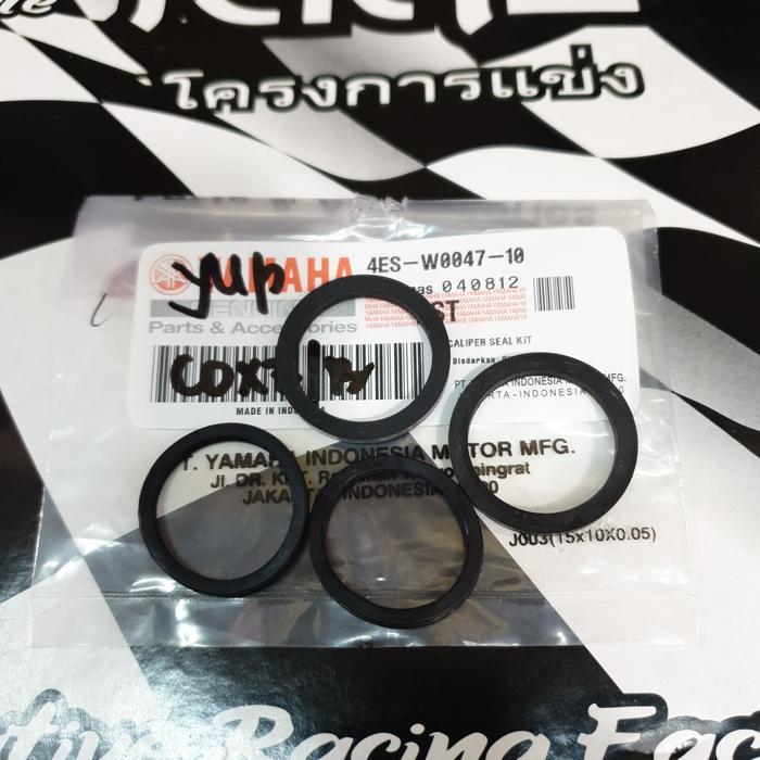 Stok Baru SEAL ORING PISTON KALIPER PALA BABI RX KING NEW JUPITER 4ES-W0047-10