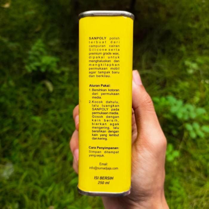 "New" Cairan Pengkilap Logam SANPOLY - Pengkilap Mobil Motor Sanpoly 250gram