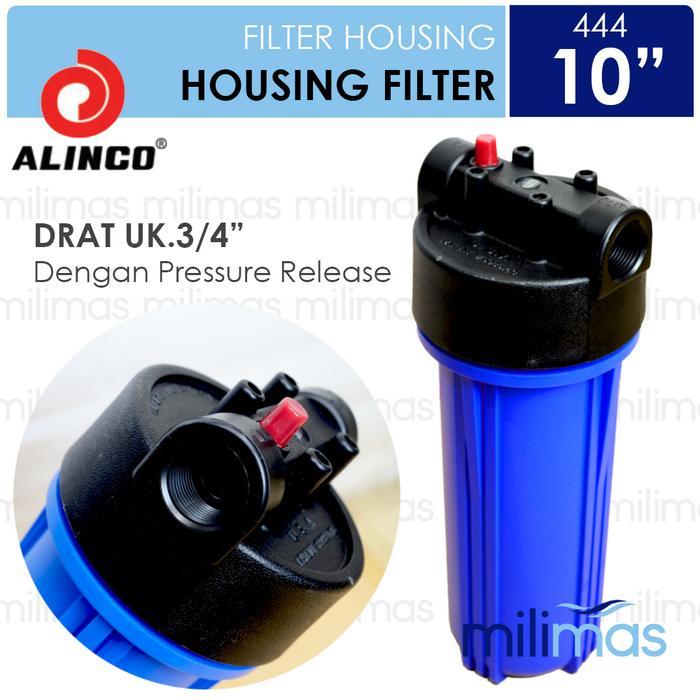 ALINCO (AQUACO) - HOUSING DOUBLE O RING BLUE UK. 10" DRAT 3/4" ORIGINAL QUALITY