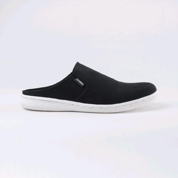 Best Seller Sepatu Sandal Bustong Casual Shoes Pria Sendal Selop - Bahan Jeans Berkualitas, Sol Tpr