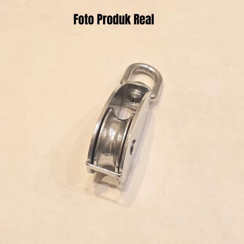 Katrol Kerekan Mini Swivel Stainless Steel 304 M50 454