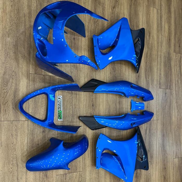 BODY SET KAWASAKI NINJA 150 RR OLD WARNA BIRU