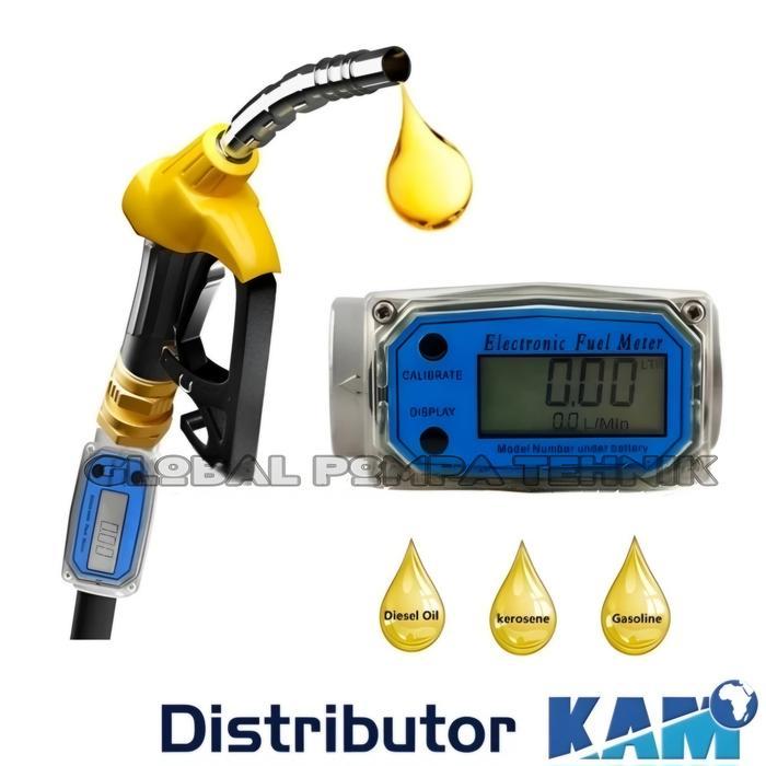 Flow meter Oli digital Flow meter solar Digital flow meter liquid 1 in