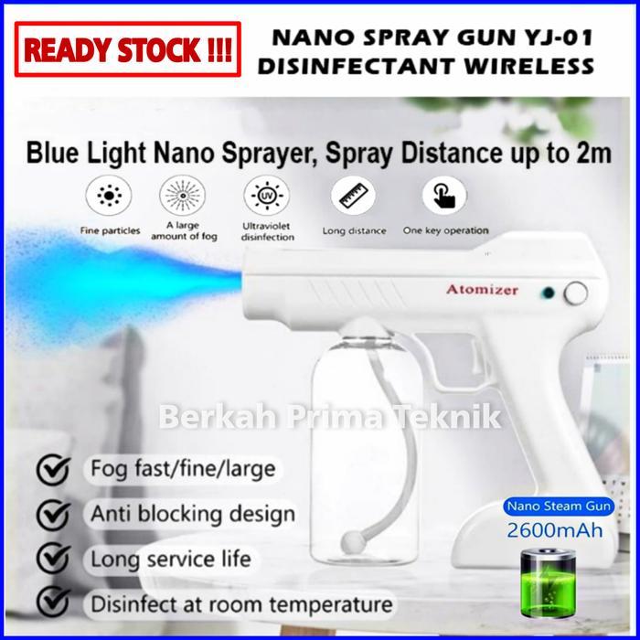 NANO SPRAY GUN DISINFECTANT WIRELESS PORTABLE 800ML