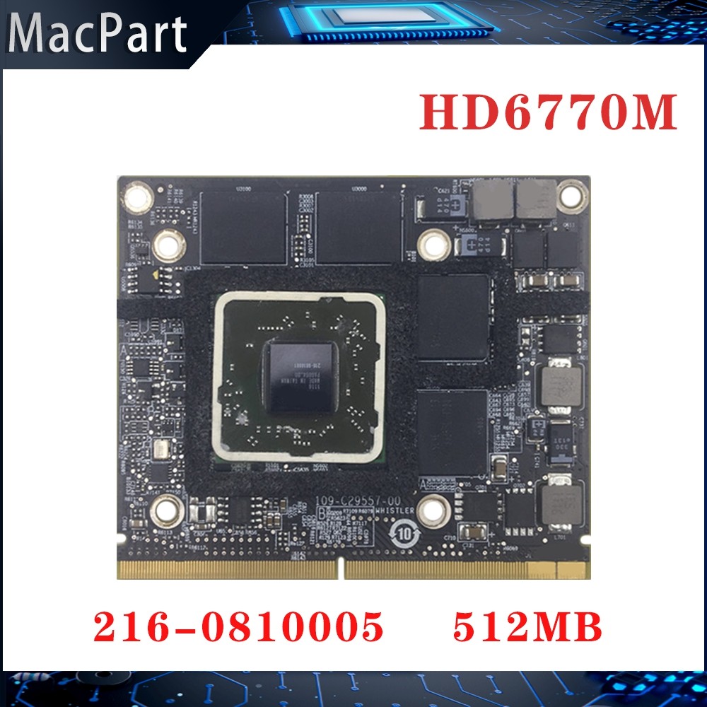 Original For IMac 21'' A1311 27" A1312 Radeon HD6770M HD6770 216-0810001 Graphic card VGA Video Card