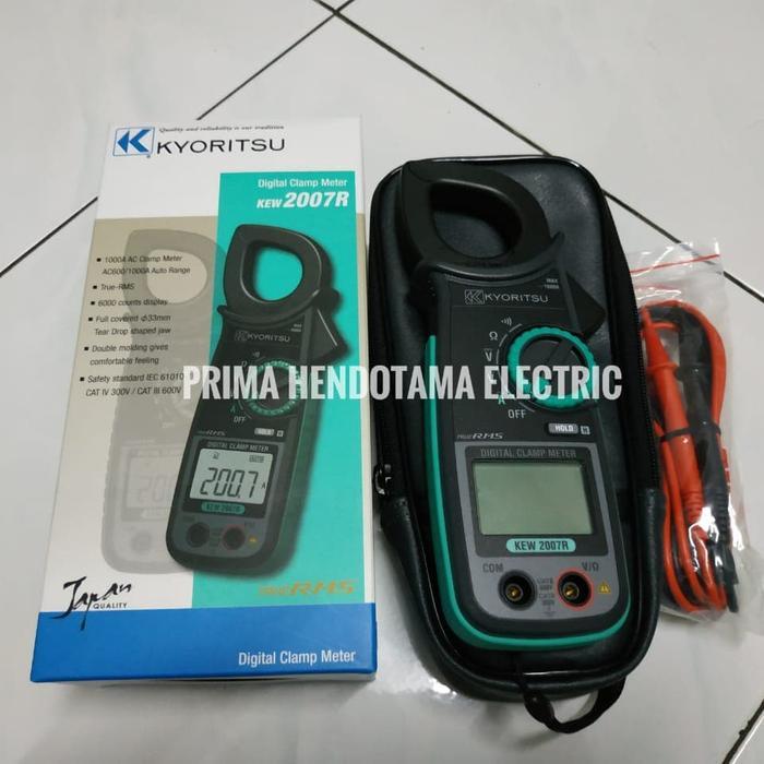 Murah Clamp Meter Digital KEW 2007R Kyoritsu Tang Ampere Kyoritsu 2007R