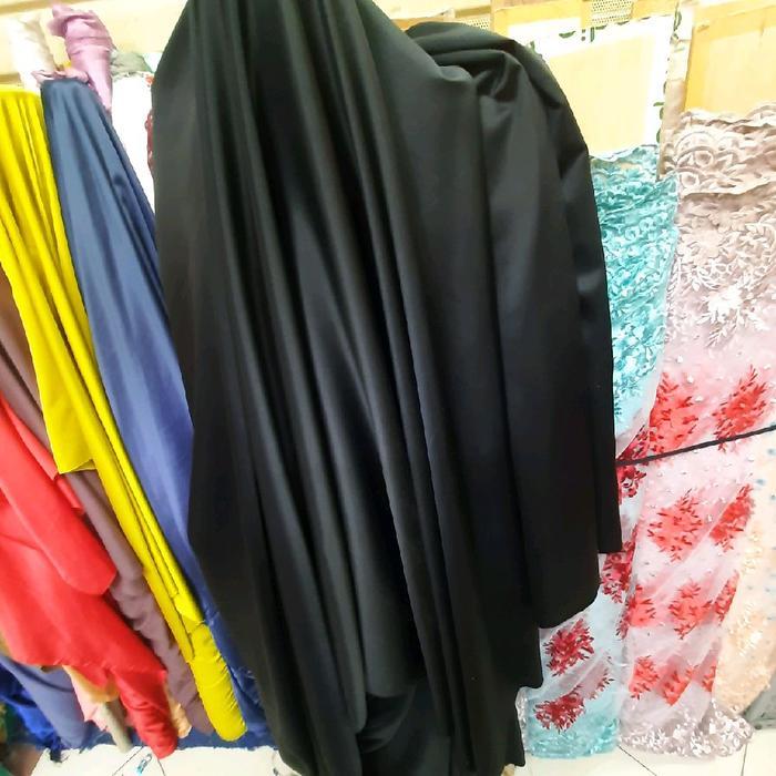 "New" Kain Satin Hitam Kain Hitam / Kain Hitam Polos / Kain Hitam Background