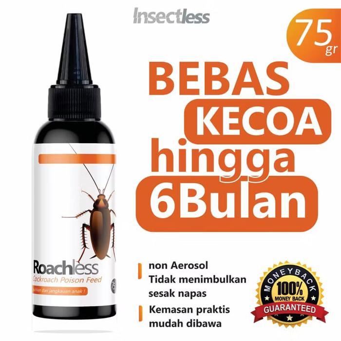 ROACHLESS gel 75 gr - Racun Kecoa / pembasmi kecoa / Racun Kecoa Ampuh / Pembasmi Kecoa Ampuh /