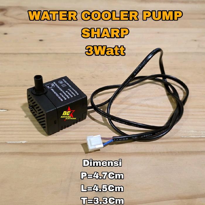 Water Pump Air Cooler Sharp Ac 220 Volt Motor Water Cooler Pump 3 Watt Spare Part Honey Pompa Kipas