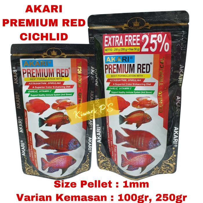 Akari Premium Red Cichlid