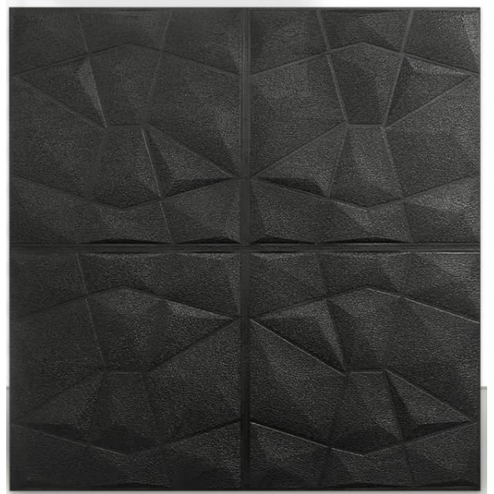 "New" wallpaper foam stiker wall sticker panel 3D 70x70 cm tebal 7,5mm Pvc