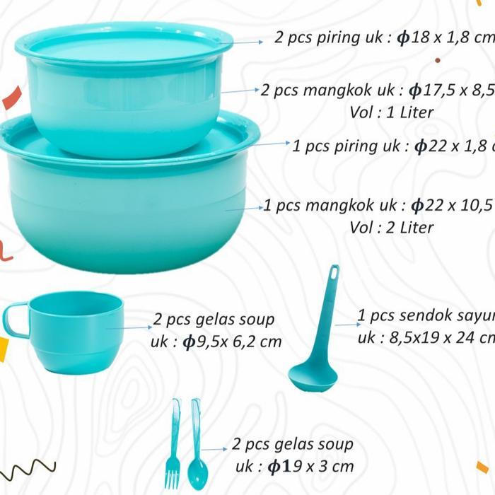 MANGKOK SET ES BUAH / SERVING SET BOWL