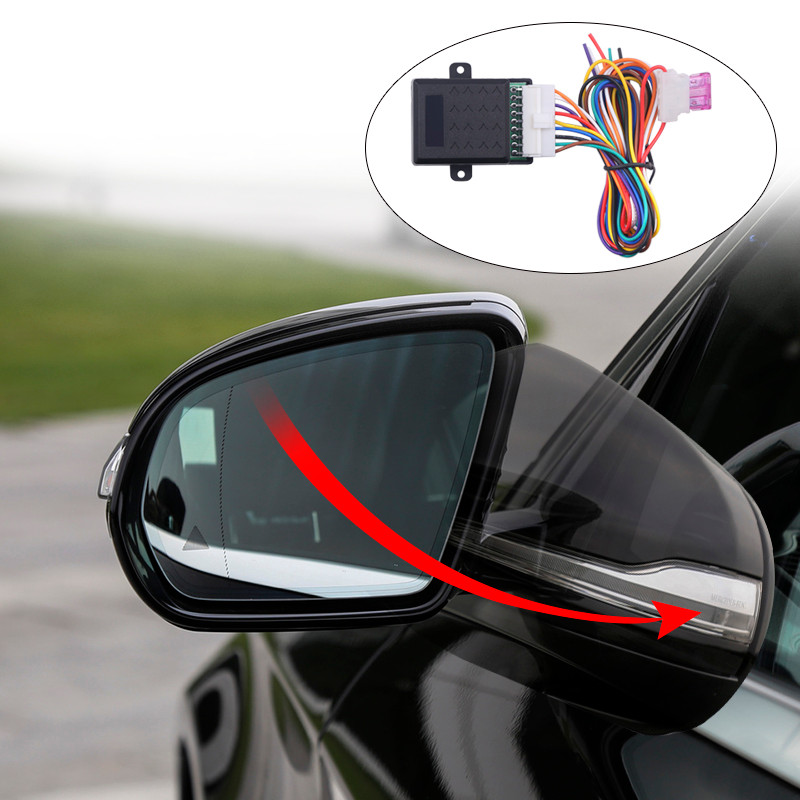 Universal Car Side Mirror Folding System Auto Side Mirror Folding Kit Mirror Folding Closer System M
