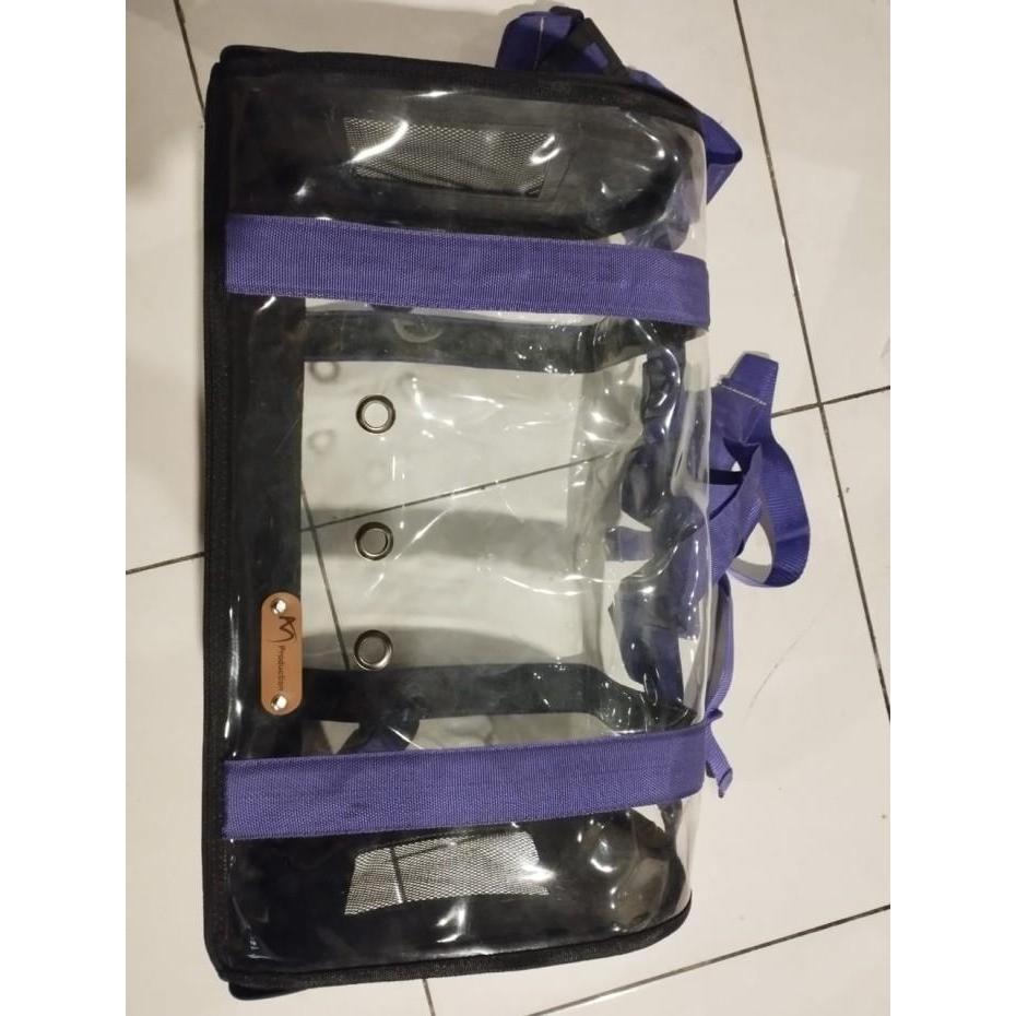 AM PET TRAVEL BAG TRANSPARAN KUCING KELINCI / TAS HEWAN RANSEL ANABUL TB TRANSPARAN